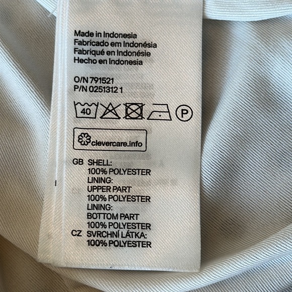 H&M Cream Dress with Black Polka Dots - Picture 6 of 7